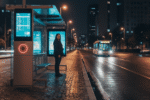 Curitiba inaugura pontos de ônibus com botão de emergência e videochamada. Projeto Abrigo Amigo já tem 53 mil atendimentos no Brasil. Entenda como funciona.