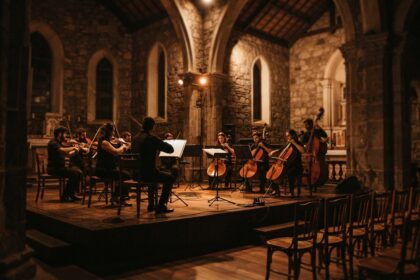 Orquestra de Câmara de Curitiba se apresenta na Capela Santa Maria com trilhas sonoras de cinema