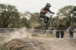 Pista de BMX no Parque Olímpico do Cajuru, em Curitiba
